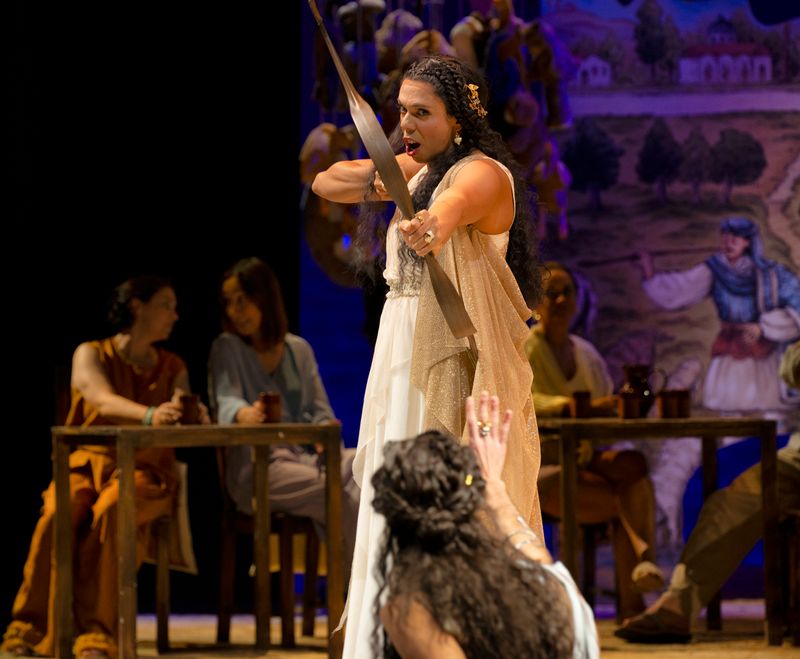 Bruno de Sá als Achille in Händels "Deidamia"